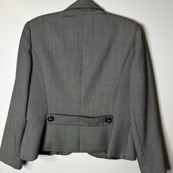 Ross Mayer Vintage Blazer Jacket Hound-stooth pattern size 10 - Picture 4 of 8